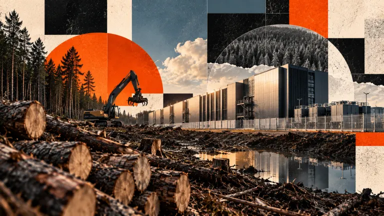 Google tala 330 hectáreas de bosque en Finlandia para construir un centro de datos y termina bajo in